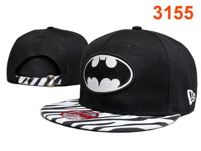 Batman Black Snapback Hat PT 0528